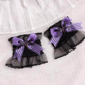 Batty Kitty Purple and Black Accessories ON1516 - Purple