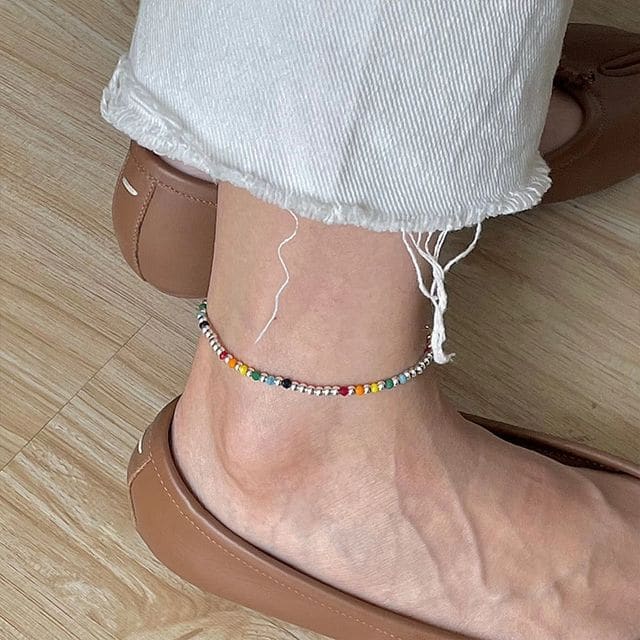 Bead Alloy Anklet