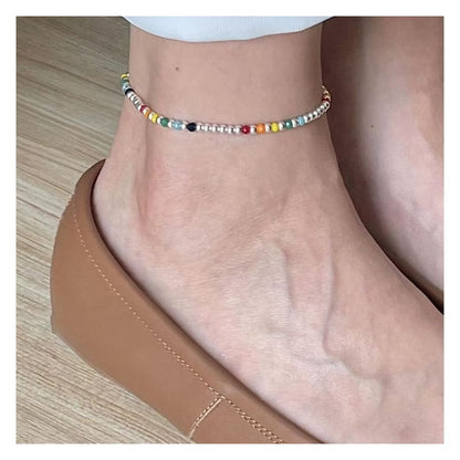 Bead Alloy Anklet