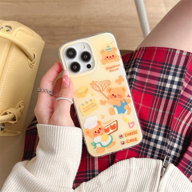 Bear Phone Case - iPhone 15 Pro Max / 15 Pro / 15 / 14 Pro