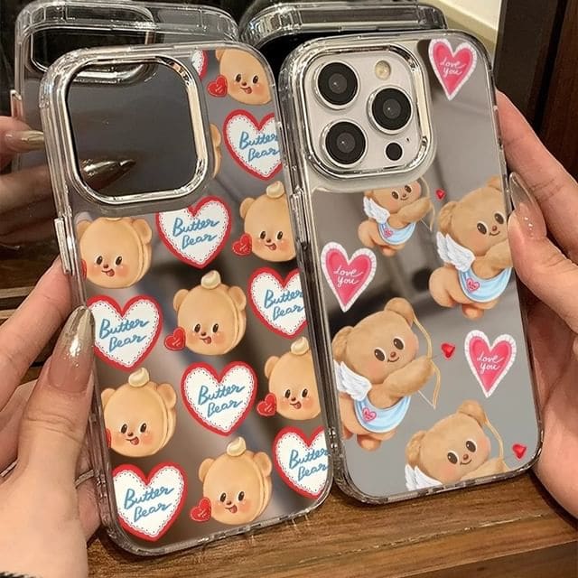 Bear Phone Case - iPhone 15 Pro Max / 15 Pro / 15 / 14 Pro