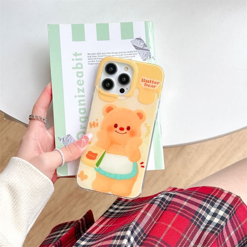 Bear Phone Case - iPhone 15 Pro Max / 15 Pro / 15 / 14 Pro