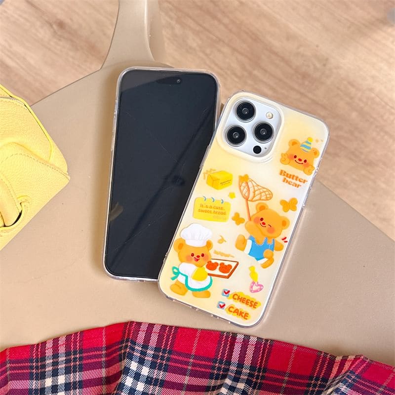 Bear Phone Case - iPhone 15 Pro Max / 15 Pro / 15 / 14 Pro