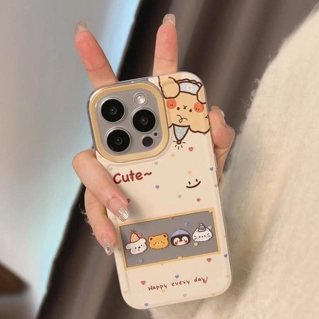 Bear Phone Case - iPhone 15 Pro Max / 15 Pro / 15 Plus / 15