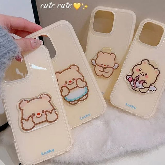 Bear Phone Case - iPhone 16 Pro Max / 16 Pro / 16 Plus / 16