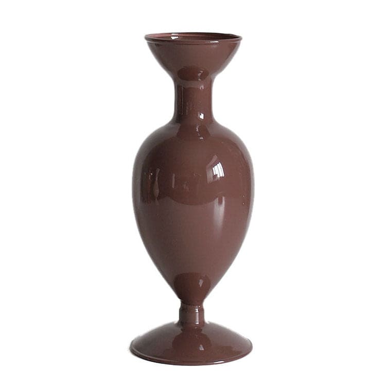 Beauty Pastel Glass Vase - Standart / Brown