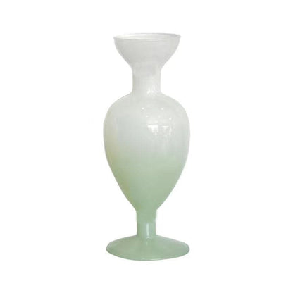 Beauty Pastel Glass Vase - Standart / Green gradient