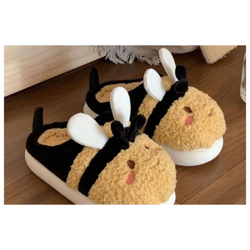 Bee Home Slippers