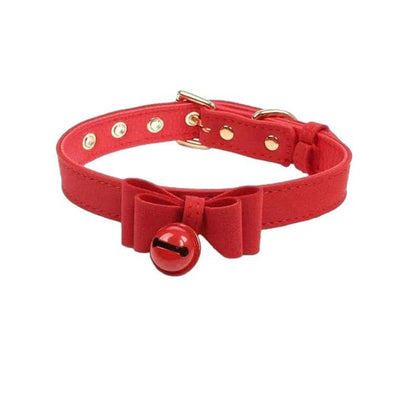 Bell Choker / Chain - Choker - Red Bell - Red / One Size