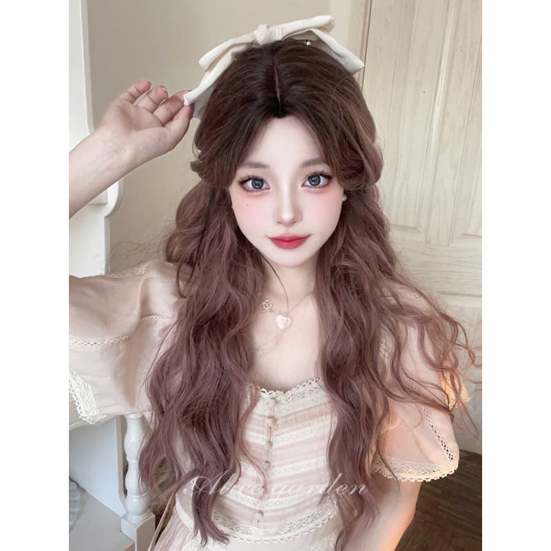 Belle Light Brown Curly Lolita Wig