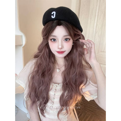 Belle Light Brown Curly Lolita Wig