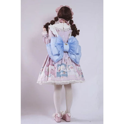 Big Blue Bowknot Lolita Backpack