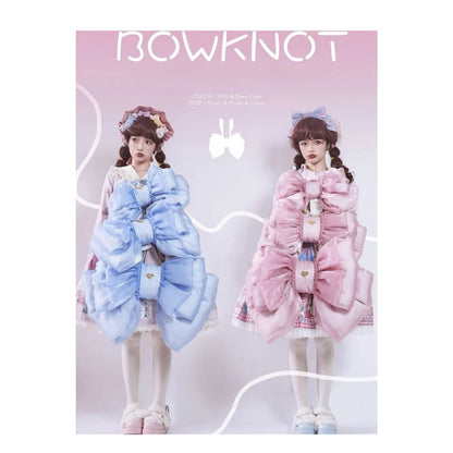 Big Pink Bowknot Lolita Backpack