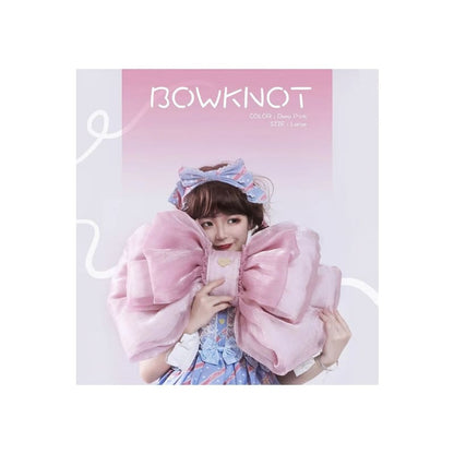 Big Pink Bowknot Lolita Backpack