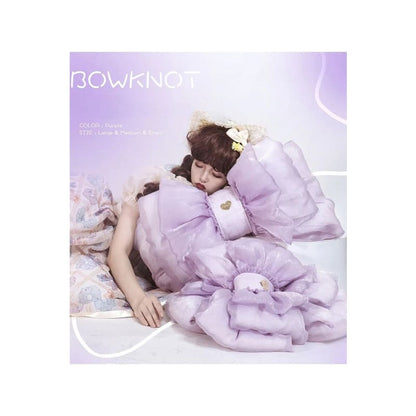 Big Purple Bowknot Lolita Backpack