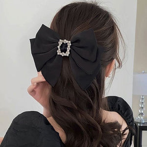 Black Beauty Hair Bow - Black - Other