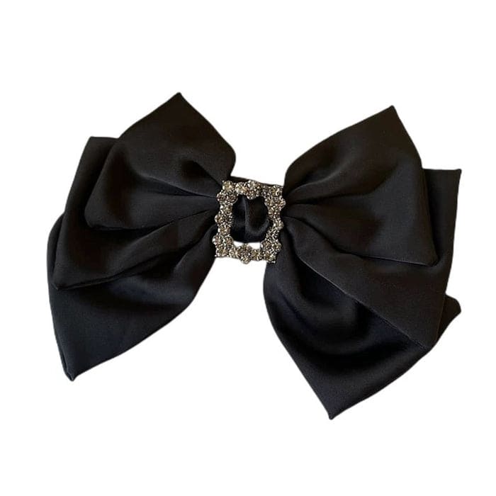 Black Beauty Hair Bow - Black - Other