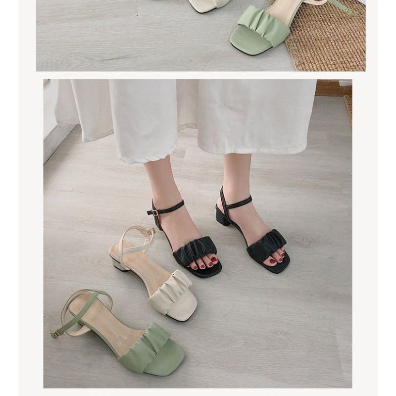 Block Heel Sandals