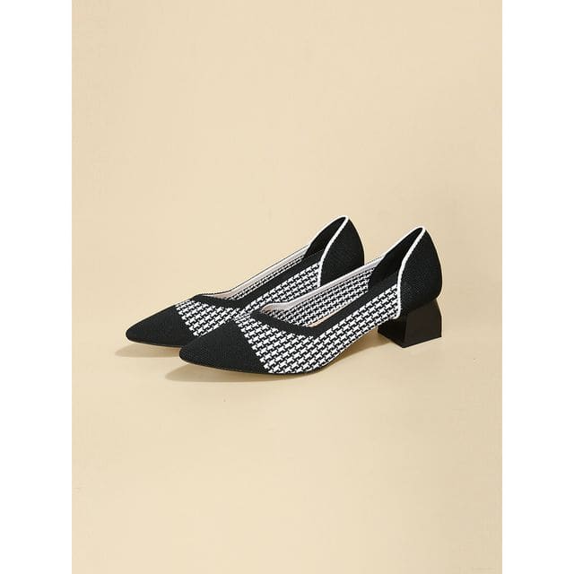 Block - Houndstooth - Black / 34