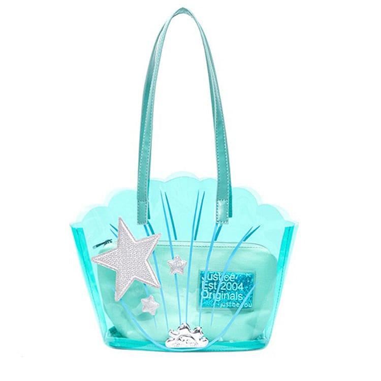 Blue Shell Transparent Bag - Standart / Blue - Bags