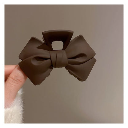 Bow Acrylic Hair Clamp