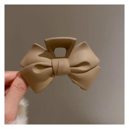 Bow Acrylic Hair Clamp