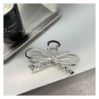 Bow Alloy Hair Clamp