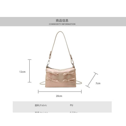 Bow Crossbody Shoulder Bag