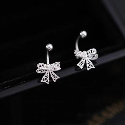 Bow Drop Earring