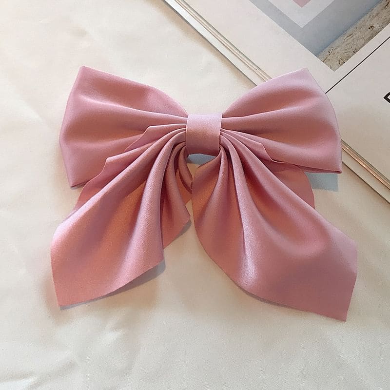 Bow Fabric Hair Clip