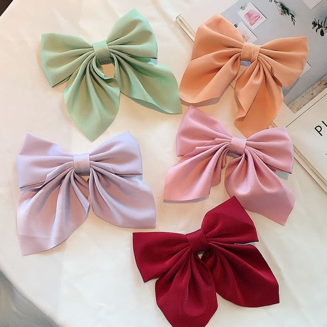 Bow Fabric Hair Clip