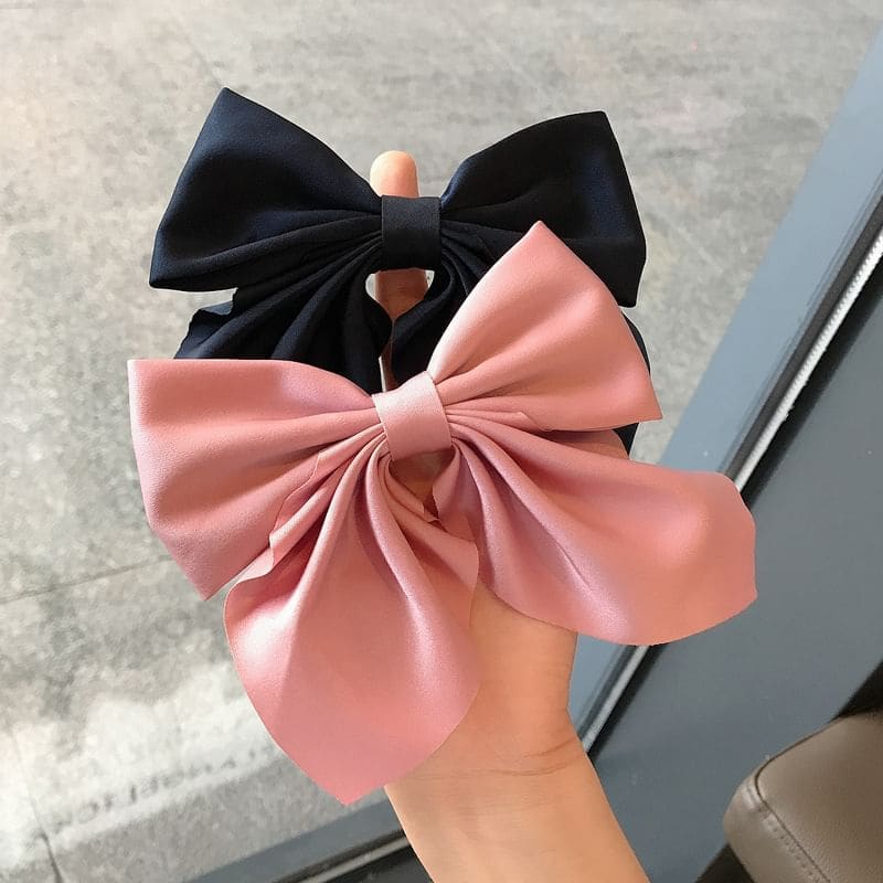 Bow Fabric Hair Clip