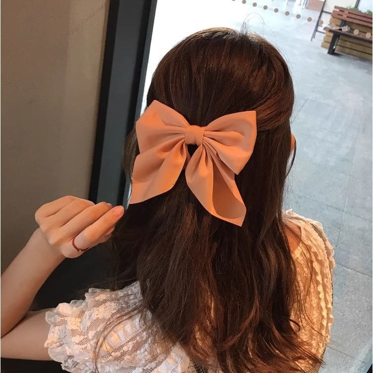 Bow Fabric Hair Clip