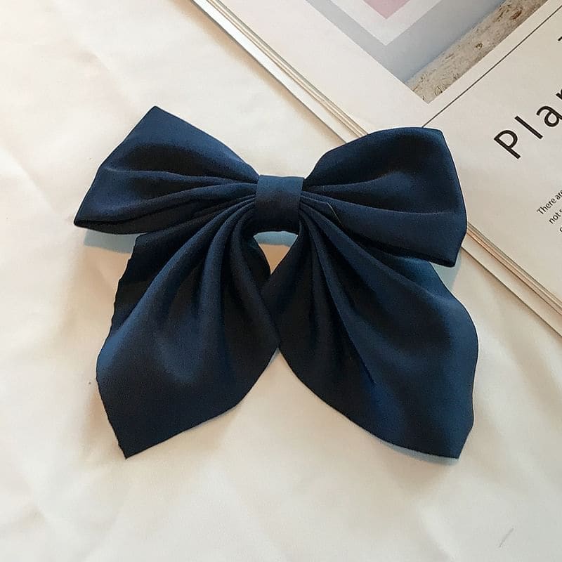 Bow Fabric Hair Clip