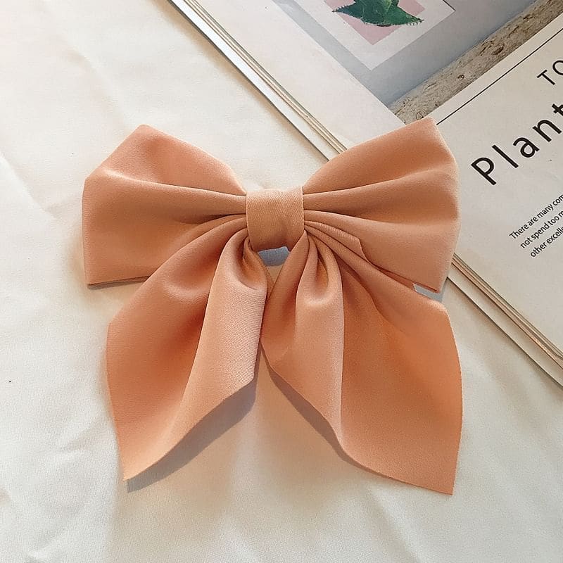 Bow Fabric Hair Clip