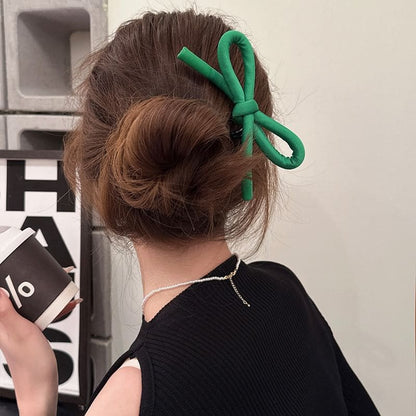 Bow Fabric Hair Stick