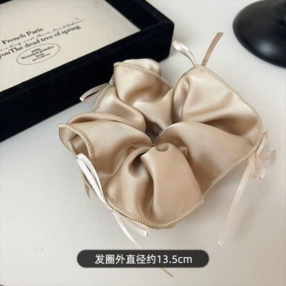 Bow Fabric Scrunchie