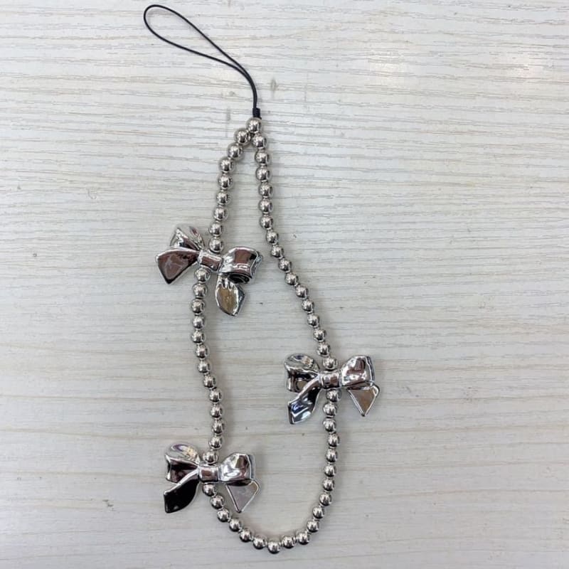 Bow / Heart Phone Charm