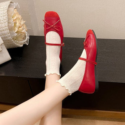 Bow Mary Jane Shoes