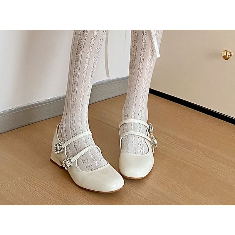 Bow Ruffle Trim Socks / Set