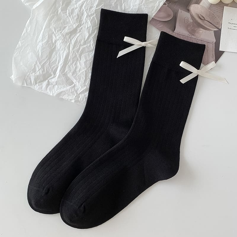 Bow Socks Set