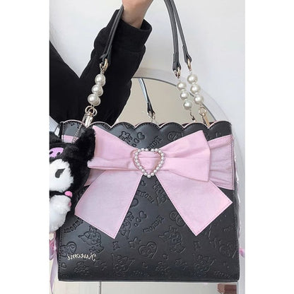 Bowknot Pearl Sweet Shoulder Bag