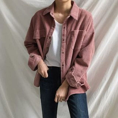 Boxy Corduroy Jacket