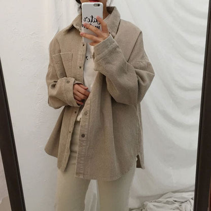 Boxy Corduroy Jacket