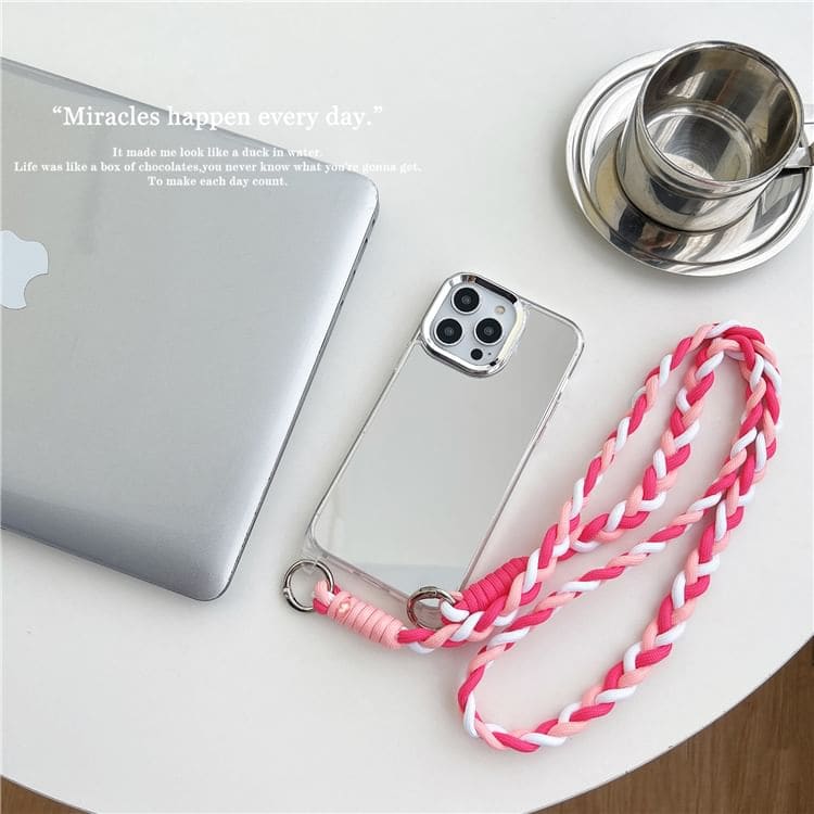 Braided Lanyard Phone Case - iPhone 15 Pro Max / 15 Pro