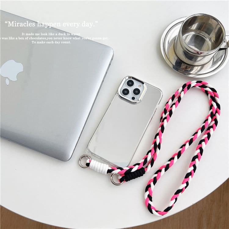 Braided Lanyard Phone Case - iPhone 15 Pro Max / 15 Pro