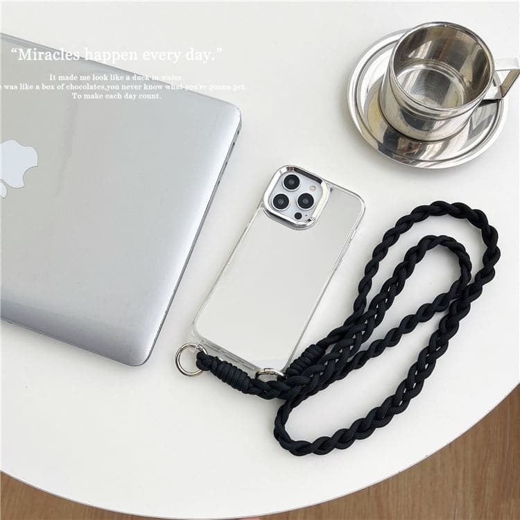 Braided Lanyard Phone Case - iPhone 15 Pro Max / 15 Pro