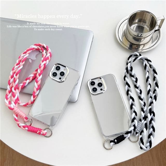 Braided Lanyard Phone Case - iPhone 15 Pro Max / 15 Pro