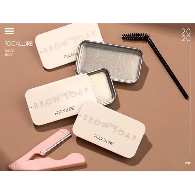 Brow Styling Soap with Brush & Knife