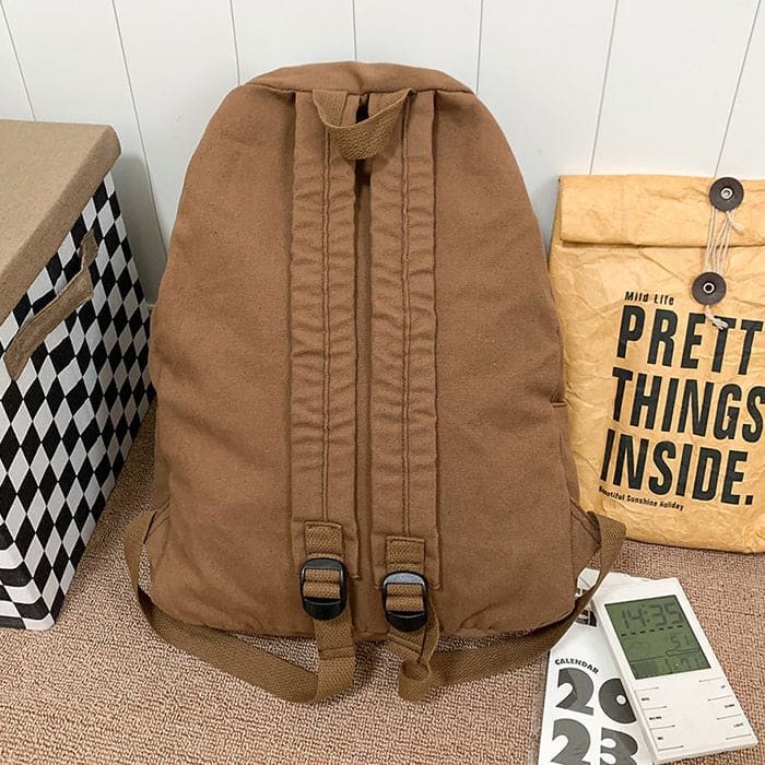 Brown Bear Star Backpack - Standart / Brown - Backpacks